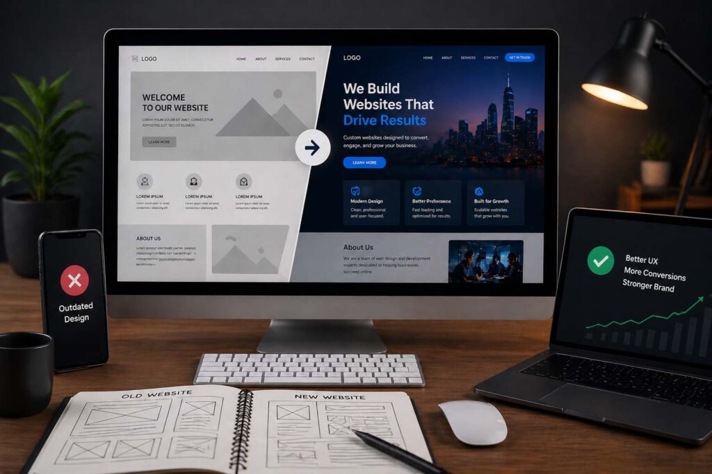 5 Signs Your Website Needs a Custom Redesign