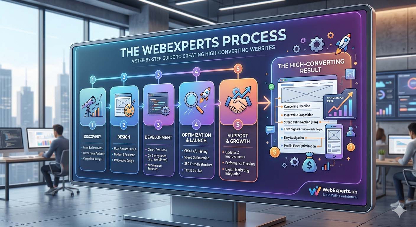 The WebExperts Process How We Build High-Converting Websites